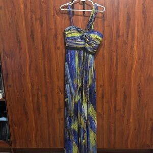 BCBGMaxAzria Royal Blue Evening Dress